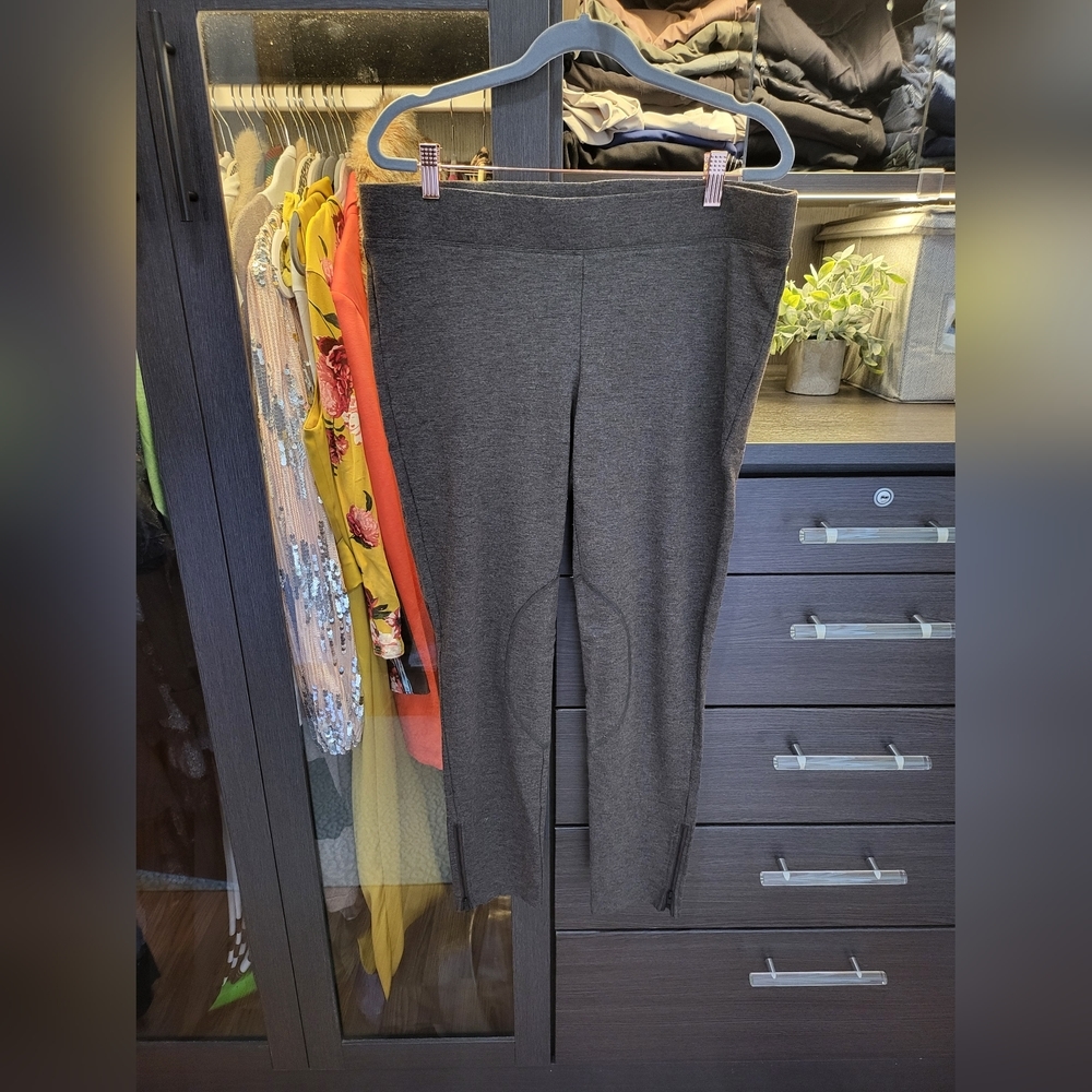 CAbi Ponte Riding Legging with zipper detail